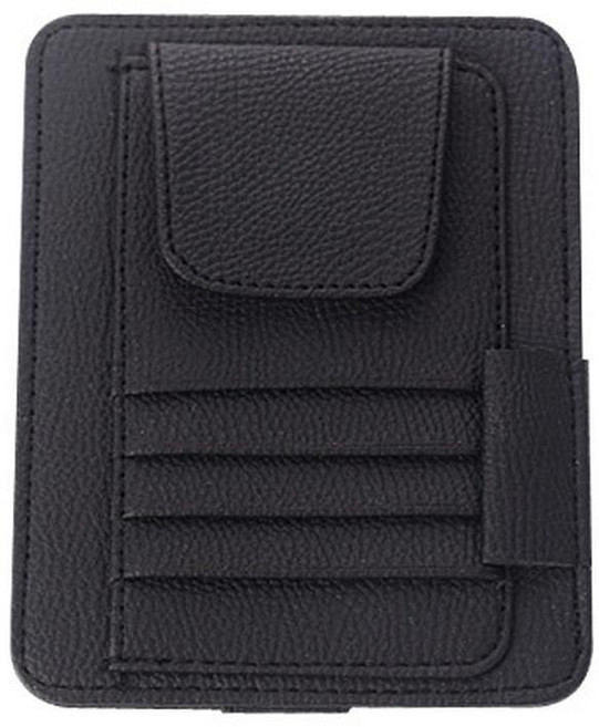 EMOTION 經典卡片夾, 黑色, 1個