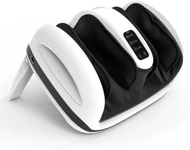 제스파 리썸 레그핏 공기압 롤링 온열 종아리 발 마사지기, ZP5058, 혼합색상