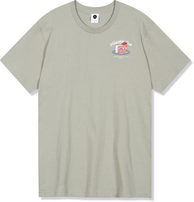 빌락트 케이크 빌락트스튜디오 18수 통기성 반팔 티셔츠