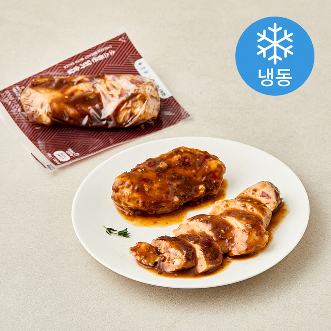 바르닭 멕시카나 소스품은 닭가슴살 고매치킨맛 (냉동), 100g, 5개, 1개입