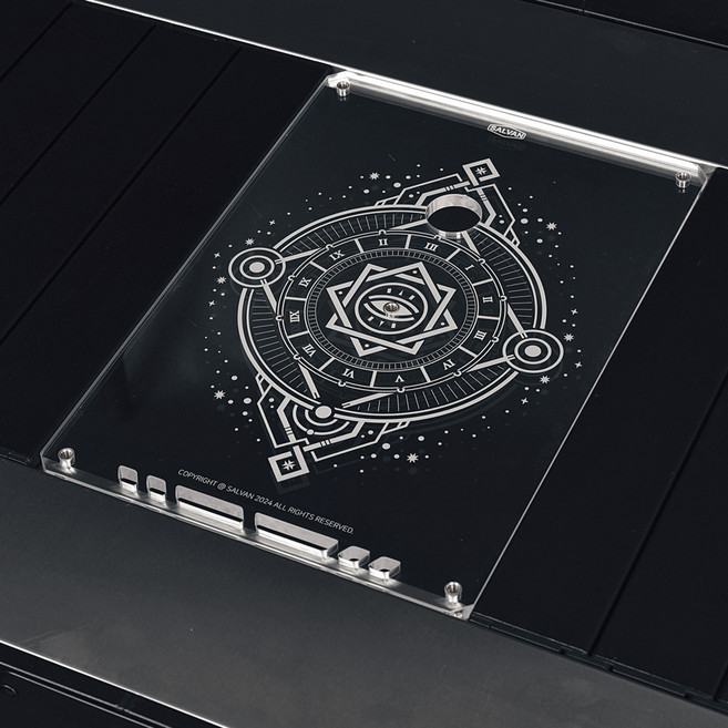 살반 IGT 10T 캠핑 테이블 1유닛 아크릴 상판 1단, 혼합색상