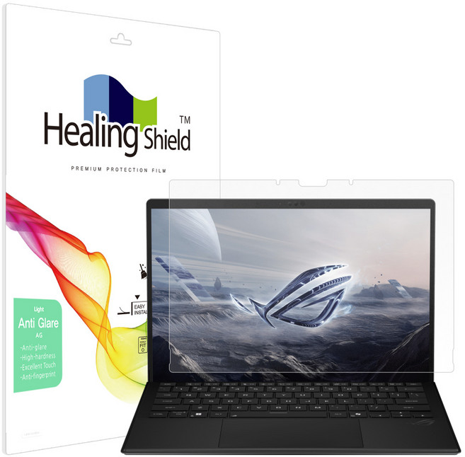 힐링쉴드 2025 에이수스 ROG Flow Z13 저반사 Light 액정보호필름 세트 GZ302, 1세트