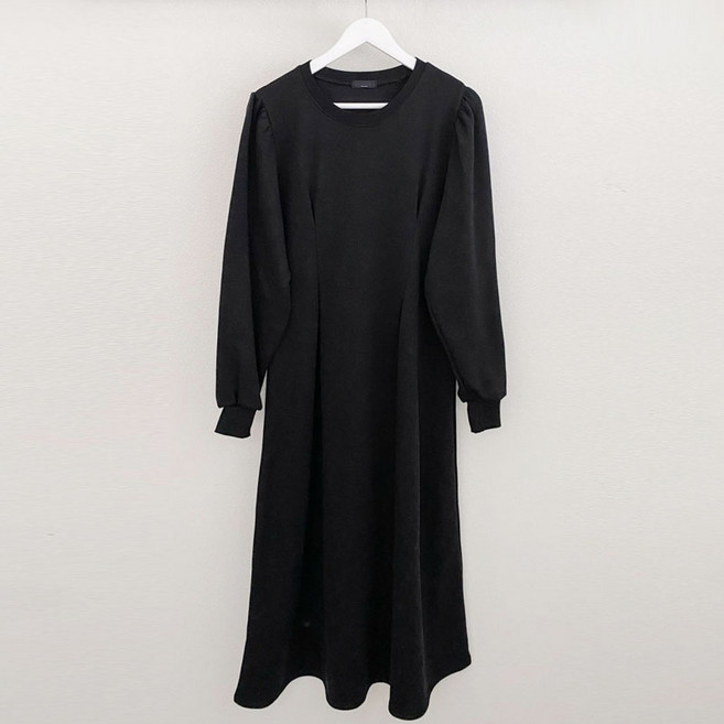 보리맘 기모 헤라 핀턱 롱 원피스 빅사이즈 임부복