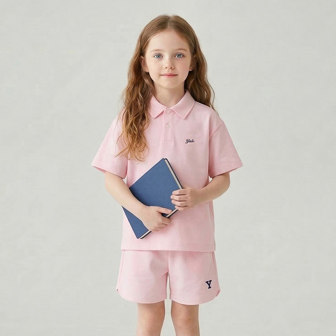 예일키즈 아동용 예일 클래식 반팔 피케 셋업 YJCCSUF23432