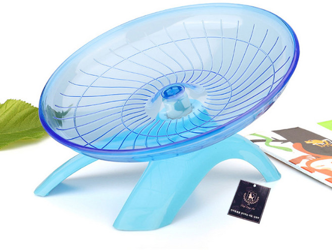 딩동펫 햄스터 플라잉 휠 쳇바퀴, 블루, 1개