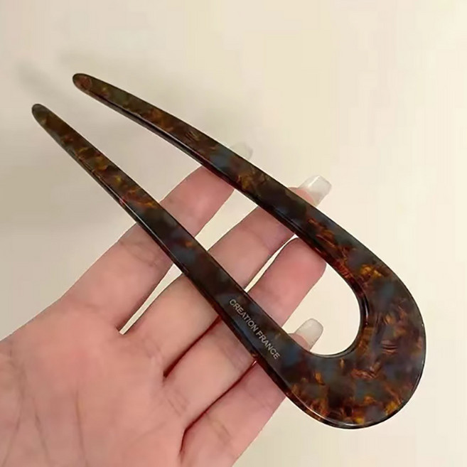 비단길 연화 마블 비녀