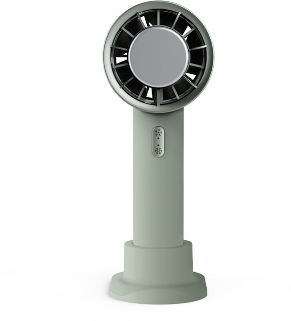 슈틸루스터 시즌2 에어컨 휴대용 선풍기, 1개, 올리브, ST-AF200