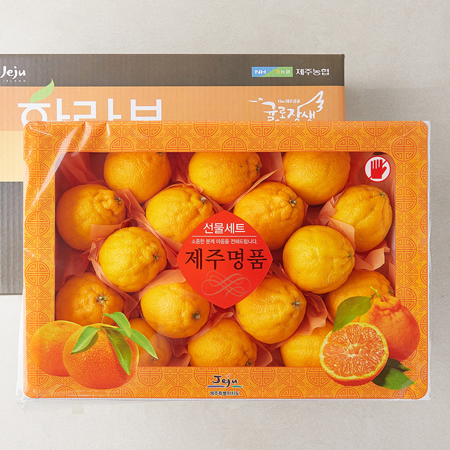 당도선별 제주 위미농협 한라봉, 3kg(소과, 16~20입), 1박스