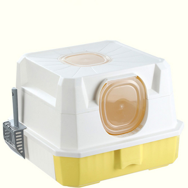 레드퍼피 고양이 스페이스 토일렛, 아이보리, 1개