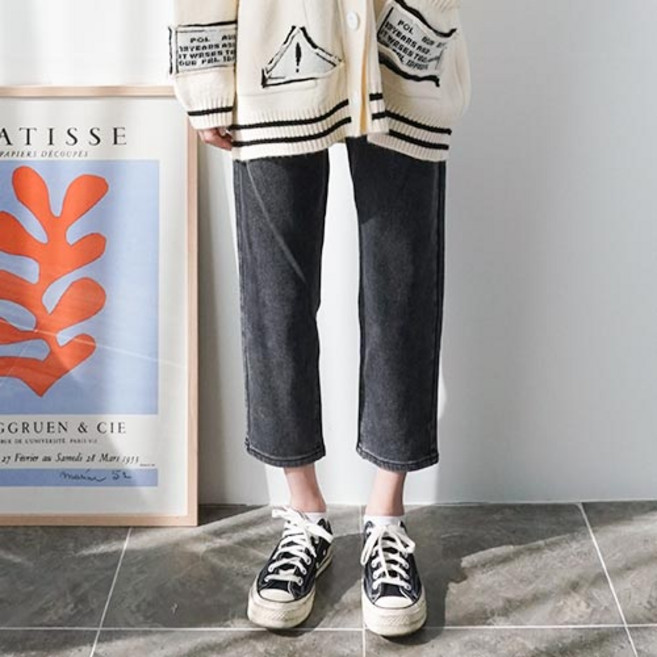 여성용 세미 보이프렌드핏 SH