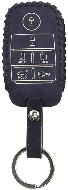 시에나 세미럭셔리 자동차 키홀더 키케이스, 네이비, 기아 B  Type