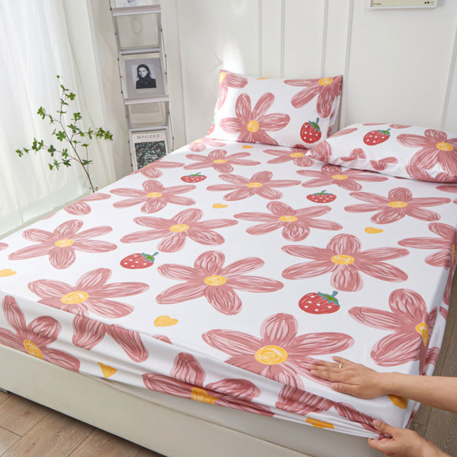 봄날애 올인원 스크럽 침대 매트리스 커버