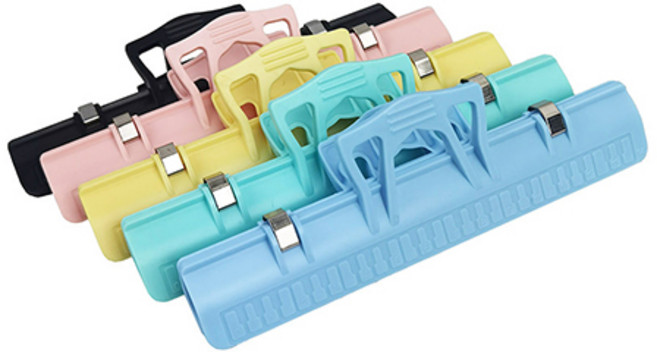 와이든컴퍼니 악보 책 보면대 집게 마카롱 5종 세트, 혼합색상, 1개