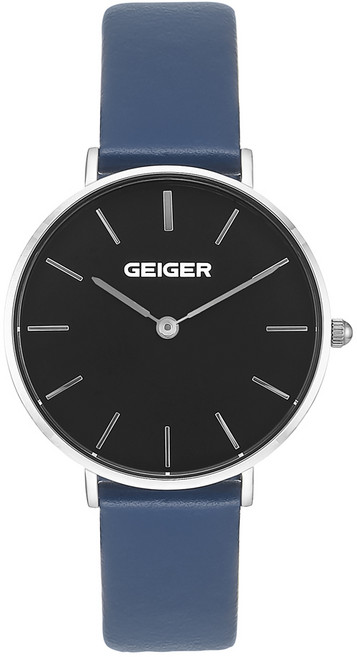 가이거 여성용 체인져블 가죽시계 GE8033WBNV + 메쉬밴드 세트