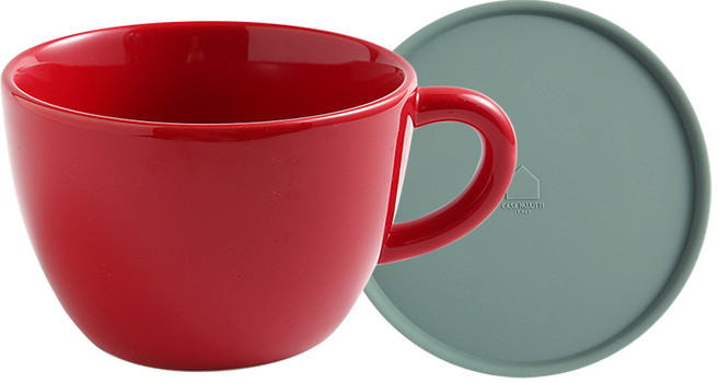 까사무띠 베네토 점보 머그 500ml, 트루레드, 1개