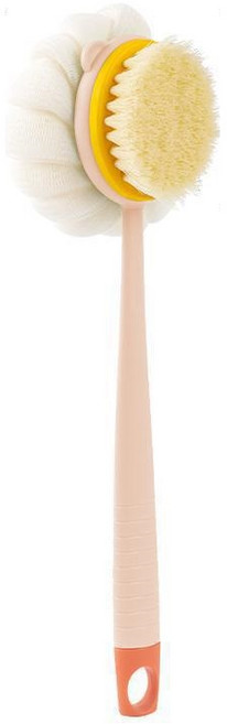 올룸 양면 바디브러쉬 B, 핑크, 1개, 1개입