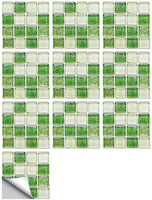 P31 馬賽克磁磚壁貼 10入, 03