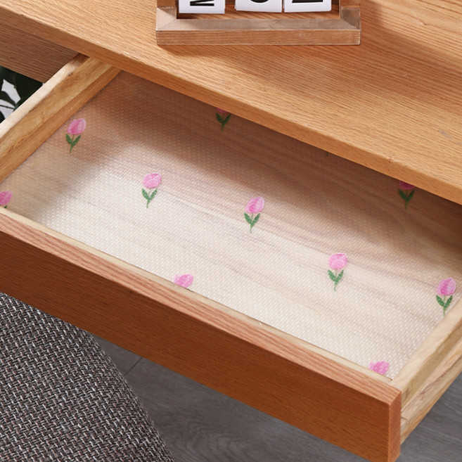 언헤브 프리컷팅 다용도 방수 주방 서랍 매트, 01 튤립, 1개