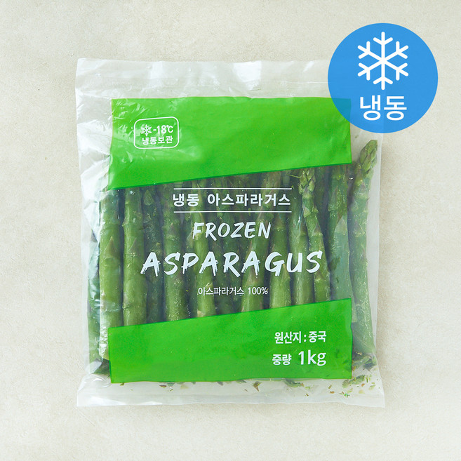 신정푸드 아스파라거스 (냉동), 1개, 1kg