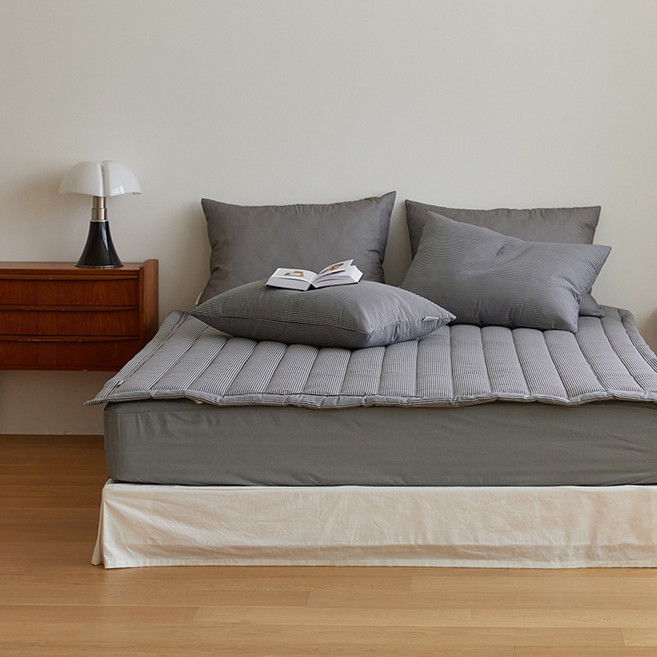 마틸라 디저트 먼지없는 고정벤드 침대패드, 레오