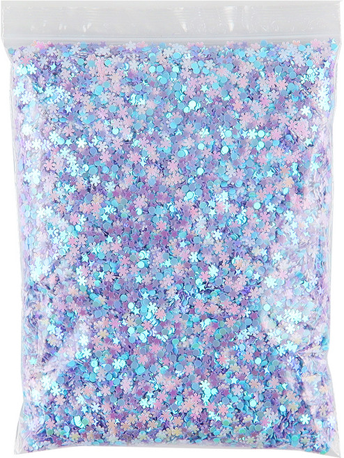 유니아트 대용량 글리터 스팡클 혼합 세트, 1세트, 혼합색상