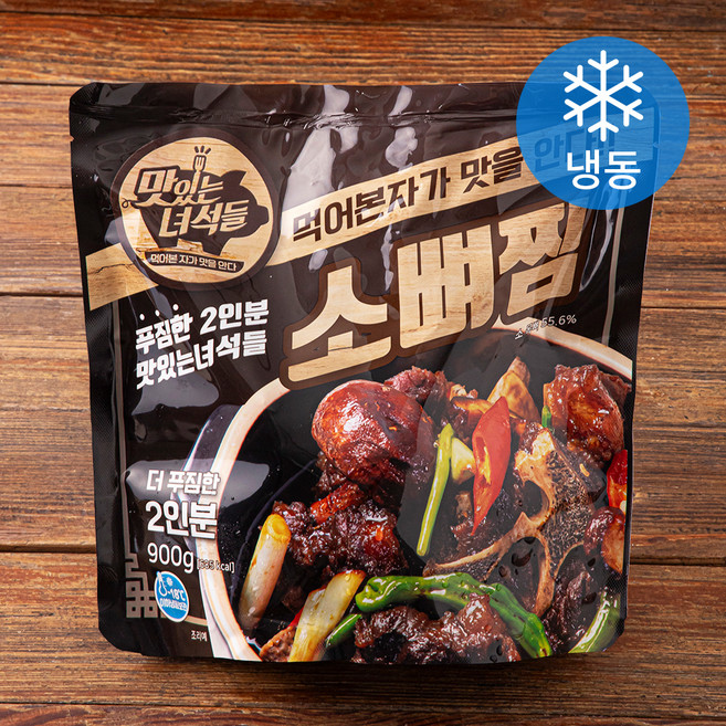 맛있는녀석들 소뼈찜 (냉동), 900g, 1개
