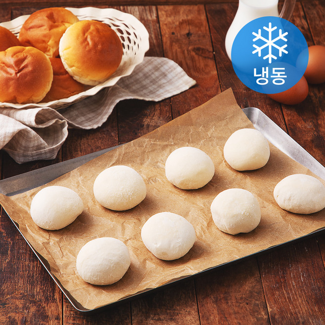 맨치트 단과자빵 생지 10개입 (냉동), 500g, 1개입, 1개