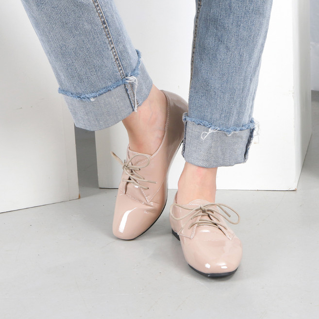 잠비 여성용 루카스 스퀘어코 베이직 옥스퍼드 로퍼