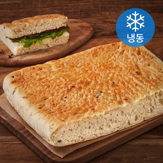 구스에프앤비 팬포카치아 (냉동), 930g, 1개입, 1개