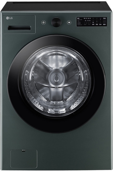 LG전자 트롬 오브제 컬렉션 세탁기 19kg 방문설치, 네이처 그린, FG19GN