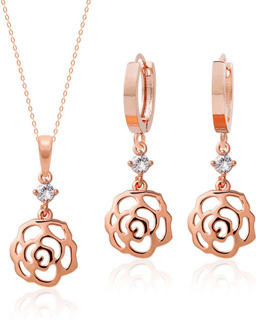 MINIART 14K 項鍊 45cm NP344 + 耳環 MU244 + 禮盒 + 購物袋 + 卡片 S132 套組