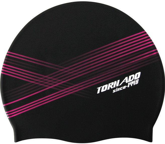 TORNADO SPORTS 矽膠泳帽 TC1948, 1個, 粉紅色