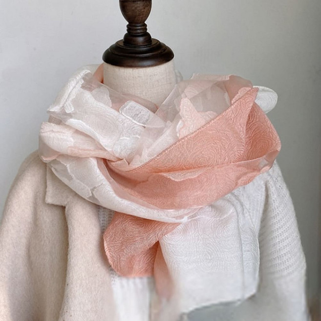 Afecto 女性雙色圍巾