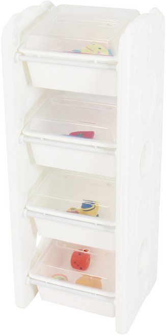 미루 기저귀 유아용품 위드맘 정리함 캡형 W1, 화이트, 1개