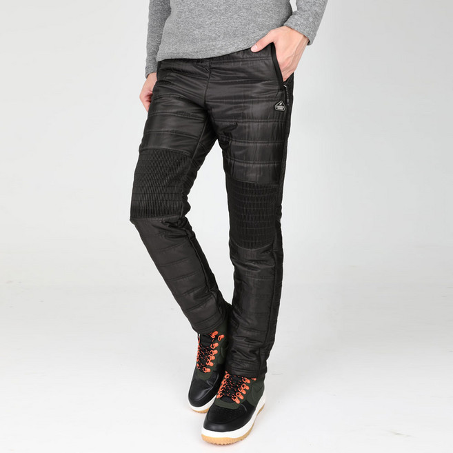 엑스트라스포티 남성용 빅스 따뜻하고 두툼한 기모안감 패딩바지 B03LP030M