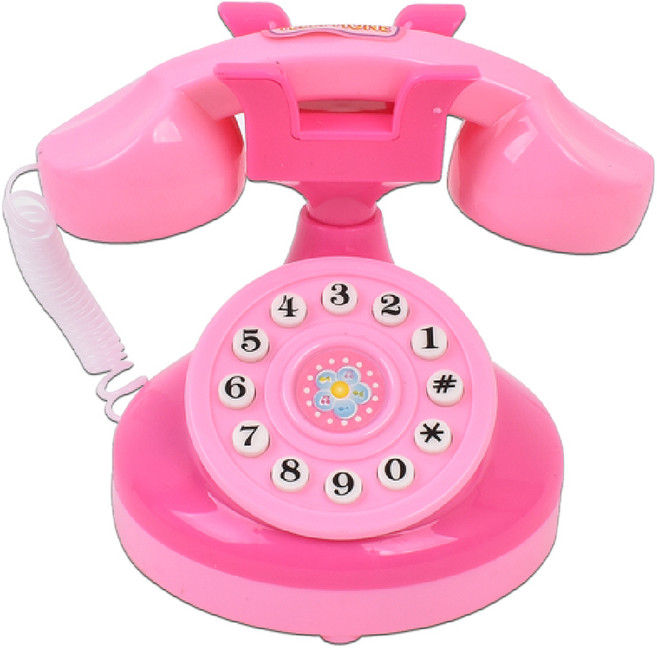 오즈토이 해피 전화기 소꿉놀이, 분홍, 1개