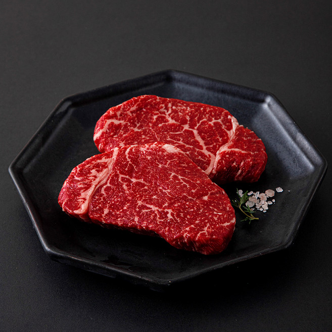 한우맘 한우 안심 1++등급 (7) 구이용 (냉장), 1개, 200g