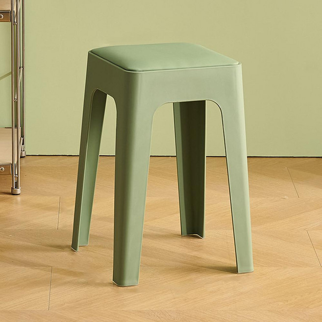 RARA's HOUSE 瑪麗恩 方形坐墊椅凳, 橄欖綠, 1個