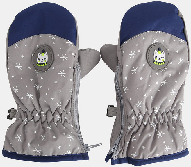 슈펜키즈 아동용 와펜 프린트 스키 장갑 VKGZ18W08