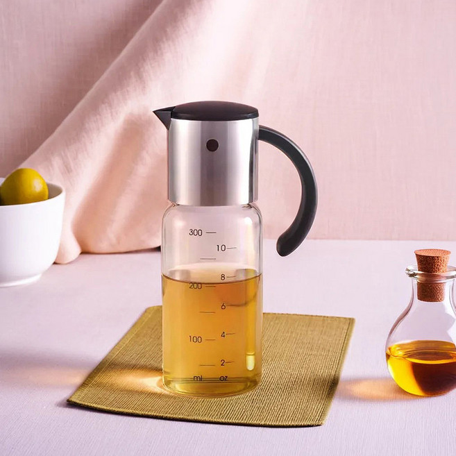 피아니메종 자동오픈 스텐헤드 글라스 오일 디스펜서, 1개, 300ml