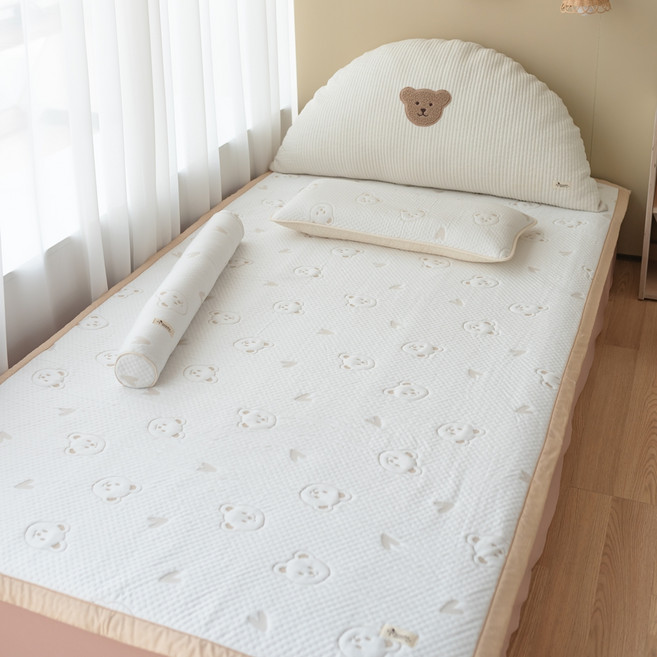 비비엔다 유아용 아이싱 맥스 접촉냉감 포르페 쿨패드, 하트꼼베이지, 1개