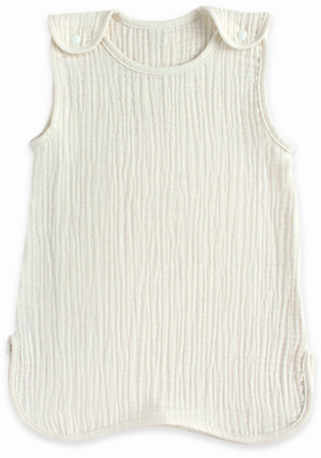 바니블라썸 유아용 3중거즈 면 수면조끼