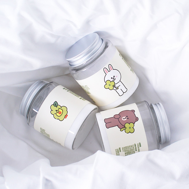 BAS 라인프렌즈 미니 플러스 탈취제 플레인 3종 세트 본품, 480g, 1세트