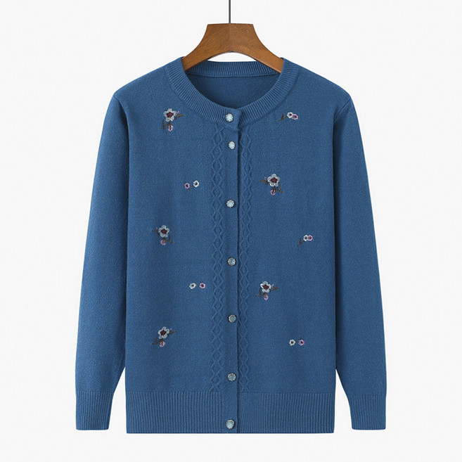 마켓에이 여성용 미니플라워 미시 가디건