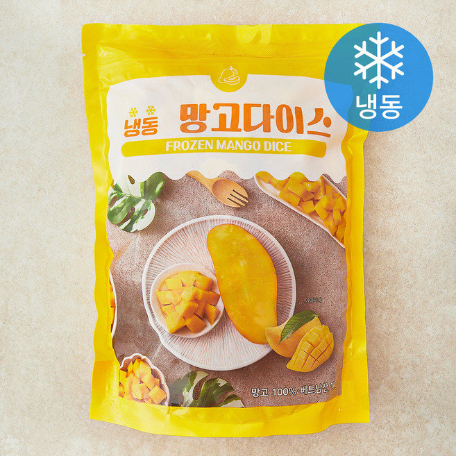 상상글로벌 망고다이스 (냉동), 1개, 1kg