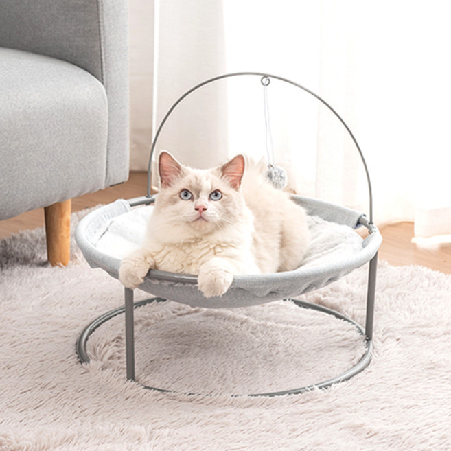 퍼플펫 반려동물 WARM 포근 해먹, 그레이, 1개