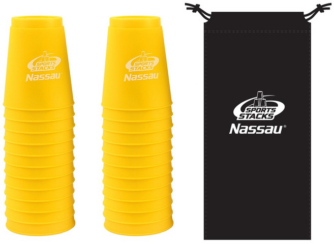 낫소 스포츠 스택스 컵 세트, 옐로우, 1세트