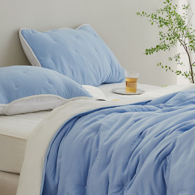 베네베딩 사계절 소프트 리버서블 차렵이불