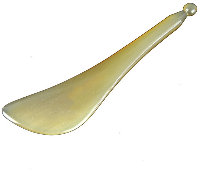 MEO 물소뿔 페이스 마사지 괄사, 1개