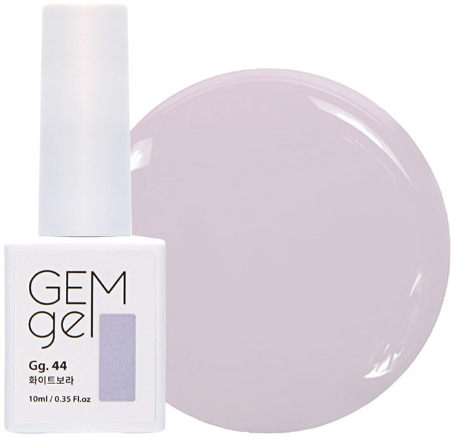 SM IVIT GEM gel 彩色美甲凝膠, 44 淡紫色, 10ml, 1瓶